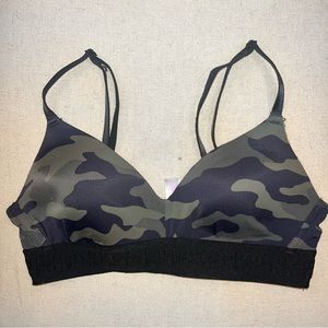 Victoria’s Secret Pink Bra 34A camouflage design